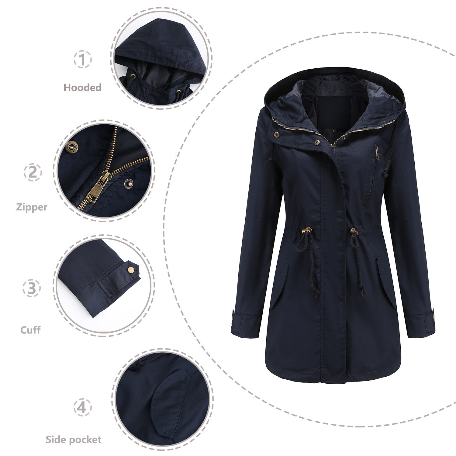 Hooded Spring Jacket