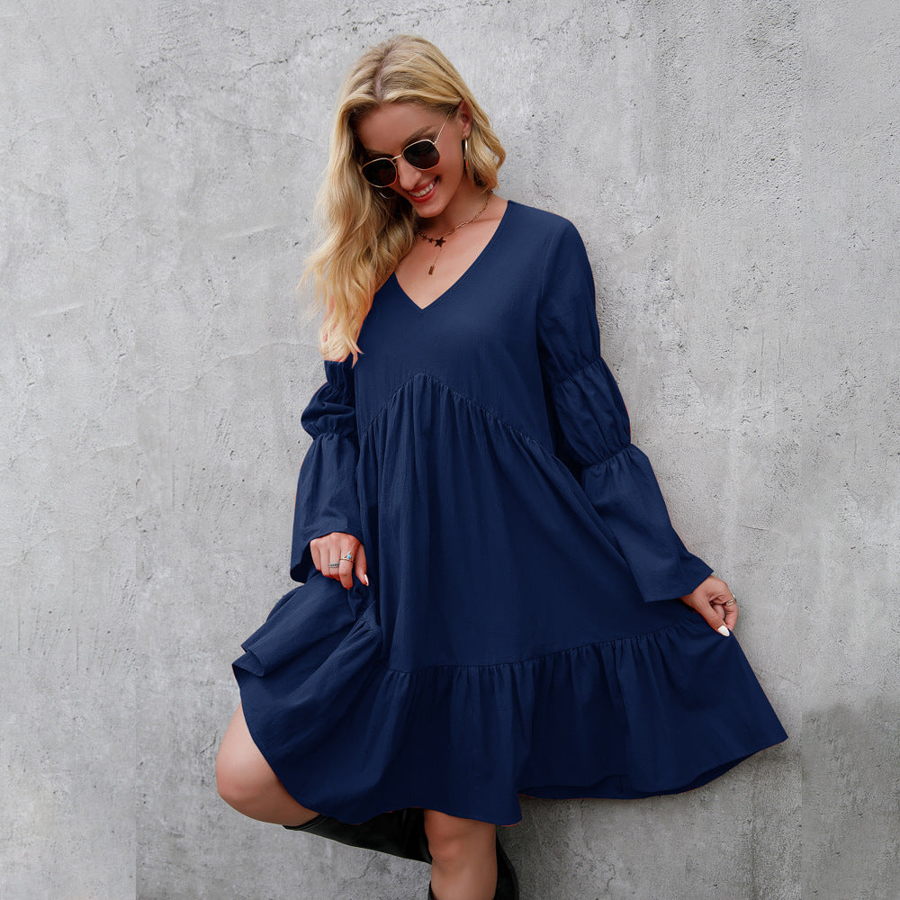 Resort Dresses Long Sleeves Dress