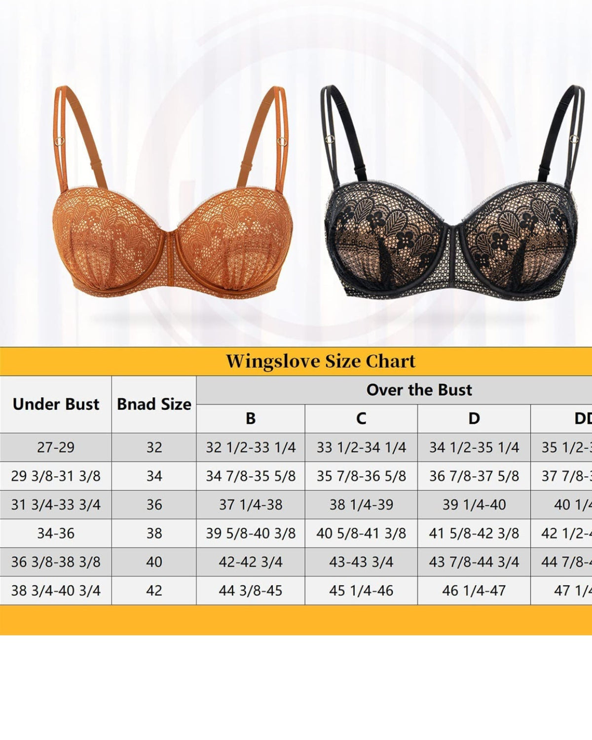 PUSH UP FULL FIGURE STRAPLESS PLEATED LACE MULTIWAY BRA