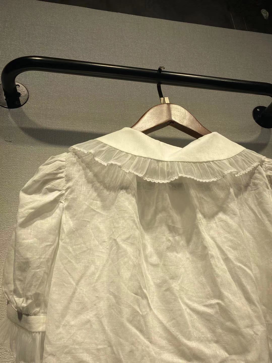 French Vintage Pure Ramie Shirt â€?Lightweight, Slightly Sheer Elegance