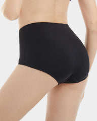 Full Coverage Mid Waist Breathable Underwear