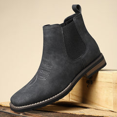 Men's And Casual British Style Mid-calf Martin Boots