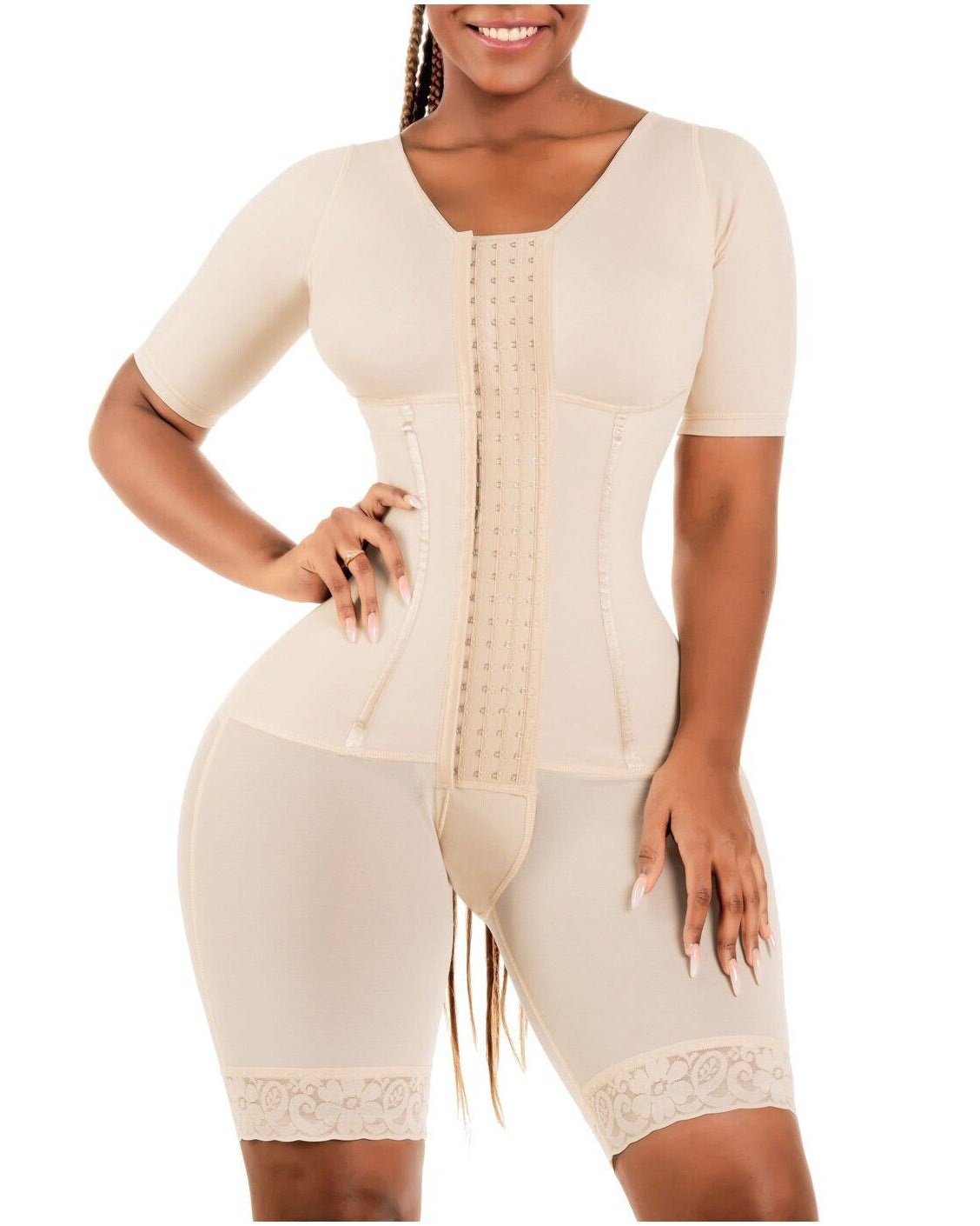 High Compression Garment Abdomen Control Double Shapewear