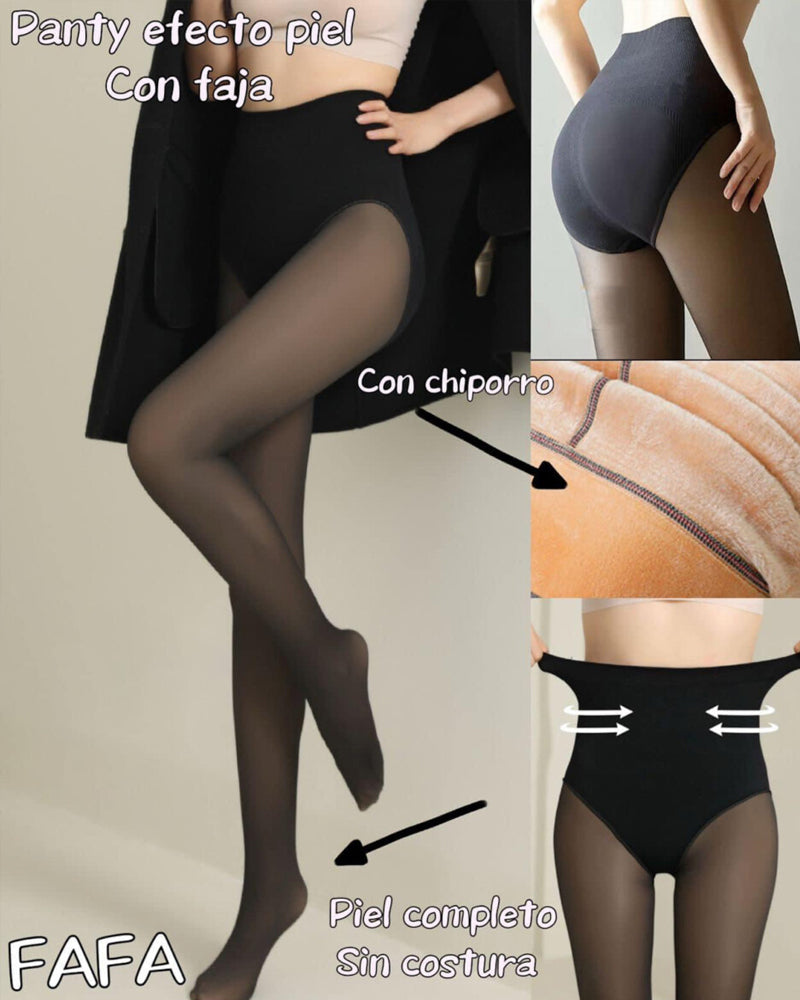 Fleece Lined Pantyhose Body Shaping Trousers Leggings