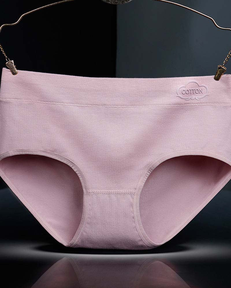 Mid-waist cotton graphene underpants
