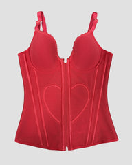 Waist Trainer for Tummy Control Vest Black Corset Shapewear Bustier Tank Tops Going Out Body Shaper with Straps