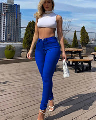 Peach Hip Skinny Jeans