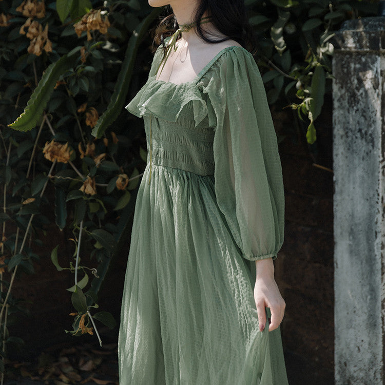 Temperament Solid Color Dresses
