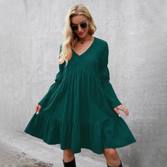 Resort Dresses Long Sleeves Dress