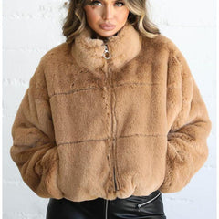 Ladies zip-up thermal jackets
