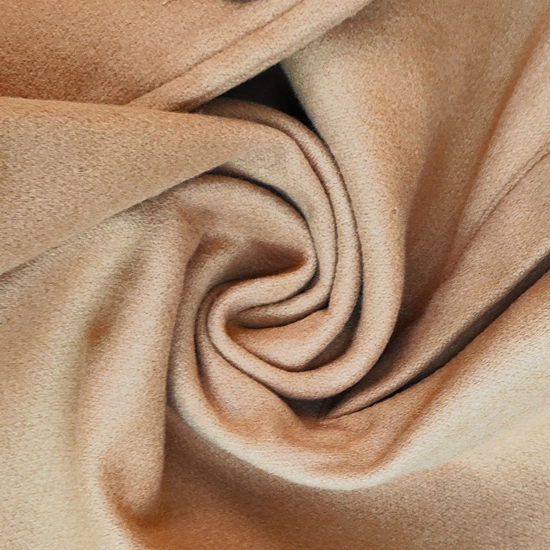 Wear Thickened Slim Fit All-match Solid Color Coat