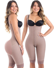 Mid Thigh Firm Compression Full Body Shaper