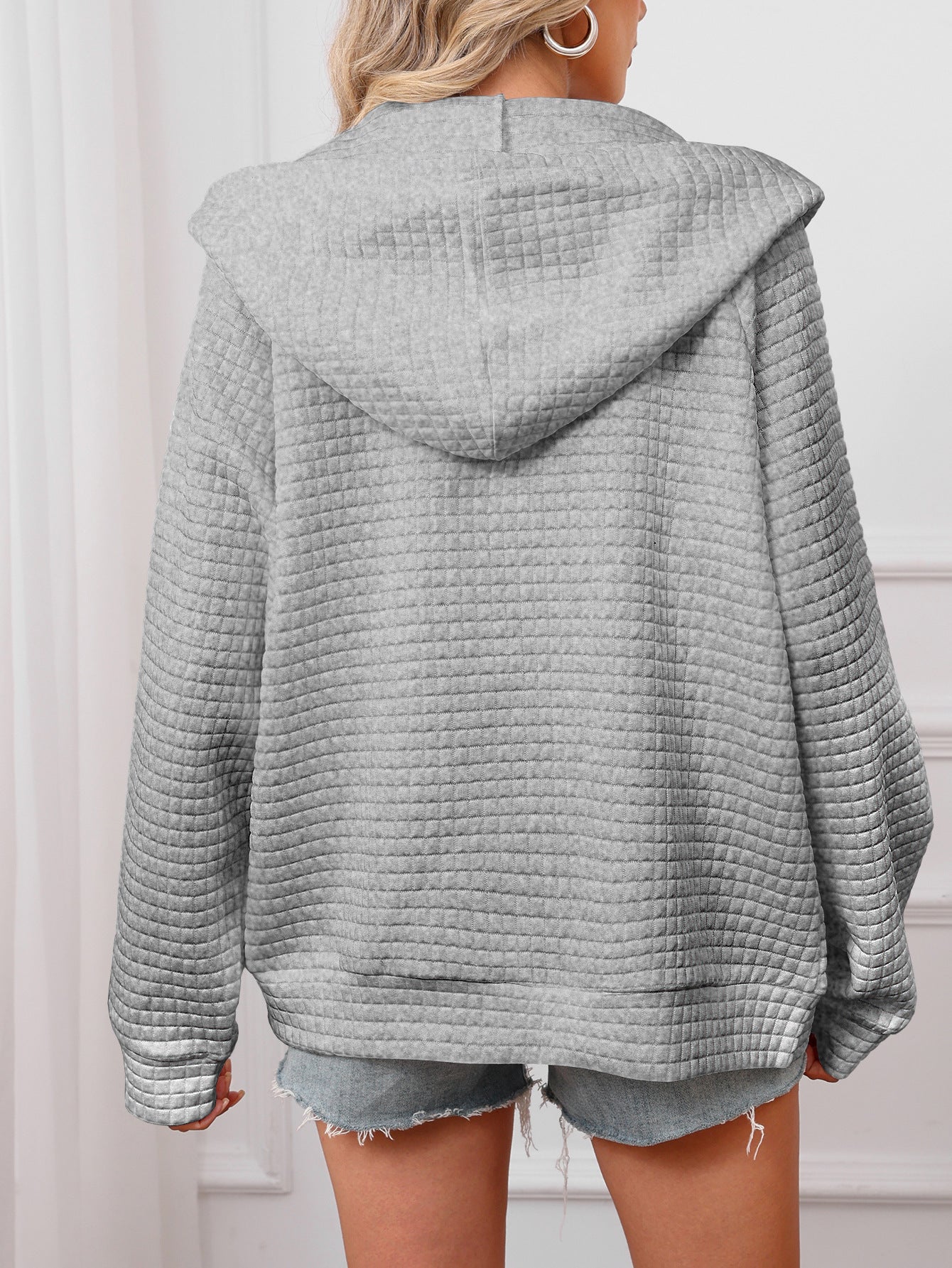 Casual Zipper Jacket Coat