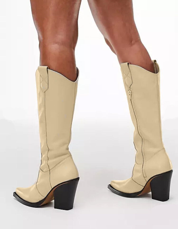 Knight Boots Western Pointed