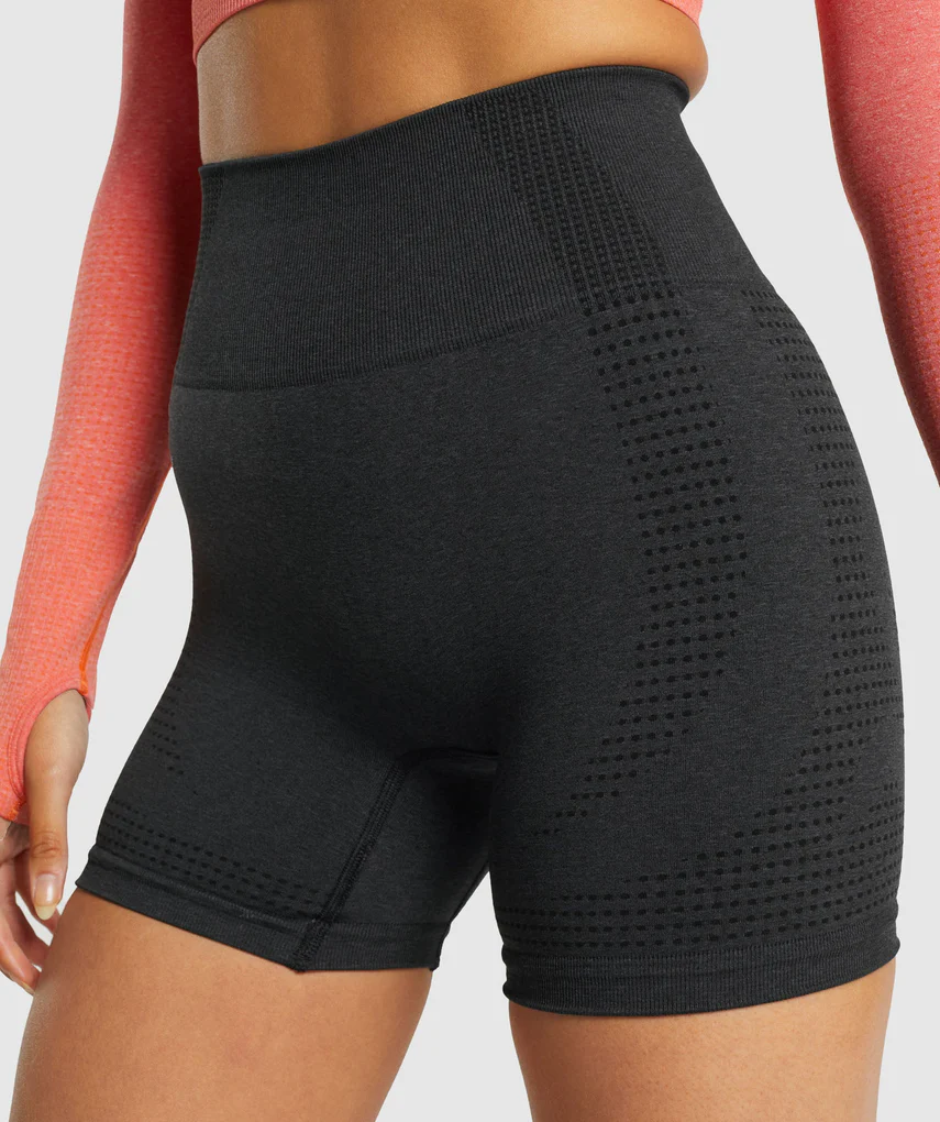 Seamless yoga shorts