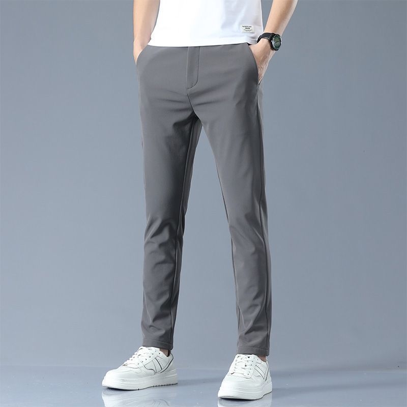 Men's Spring Thick-Weave Trousers