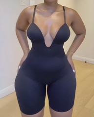 Deep V Neck Low Back Full Body Shaper
