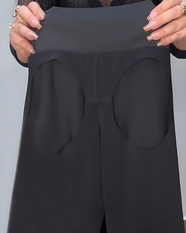 High-Waisted Hip-Lifting Flared Yoga Pants