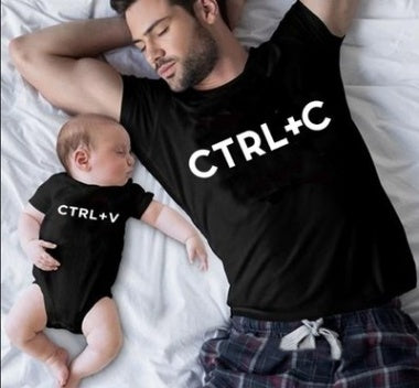 Family Parent-child T-shirts For Men And Women