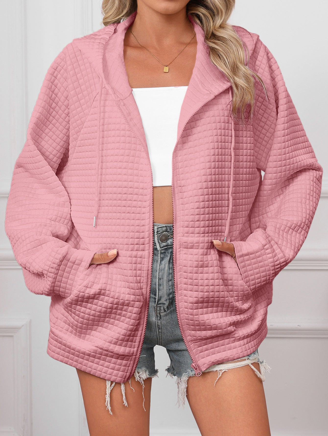 Casual Zipper Jacket Coat