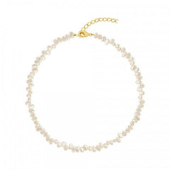 Pearl Necklaces For Chunky Pearl Choker Necklaces Baroque Pearl Necklace Dainty White Pearl Beaded Necklace Vintage Pearl Charm Choker Necklace Birthday Wedding Jewelry For Women
