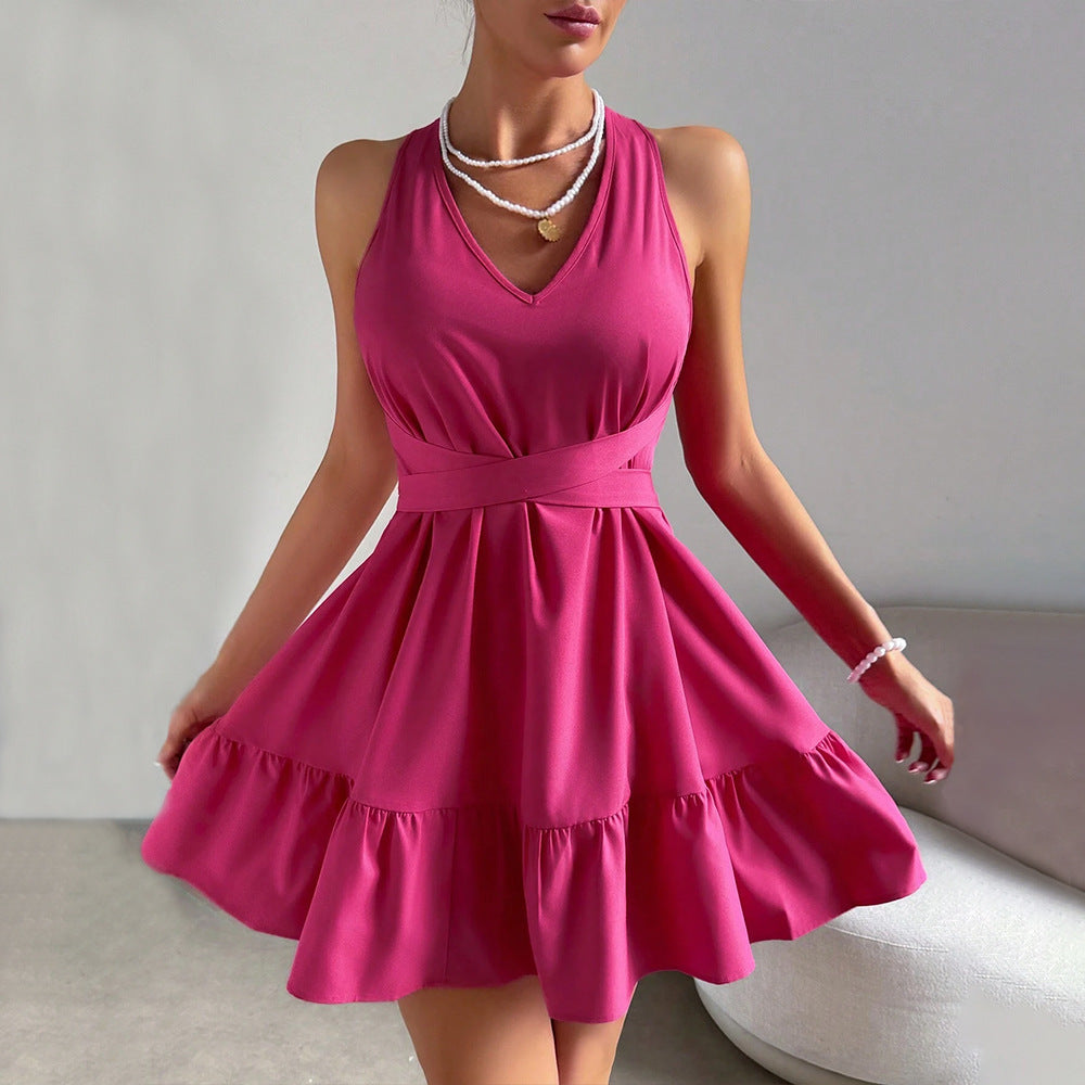 Personalized Halter Dress Women