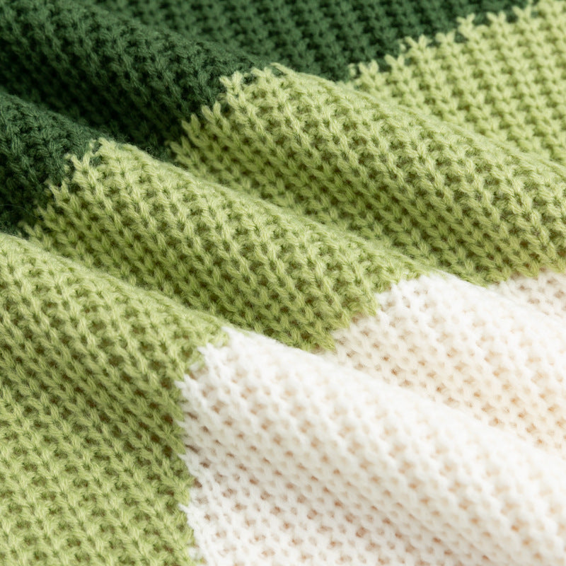 Warm Long-sleeved Turtleneck Sweater Knitted Pullover