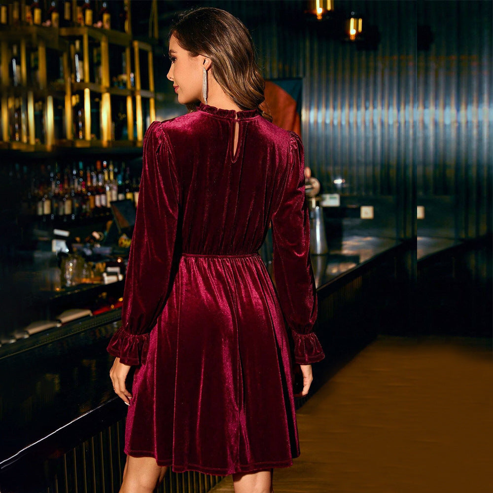 Personalized Velvet Elegant Dress