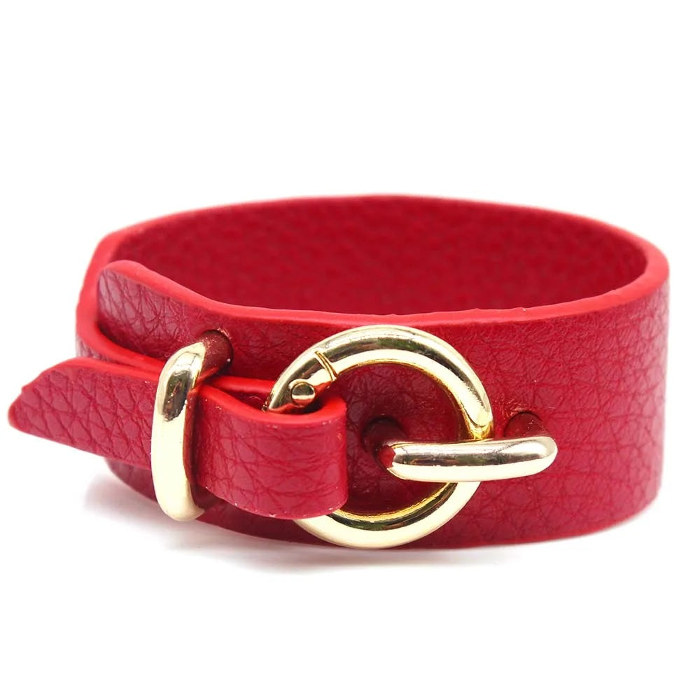 Animal Prints Faux Leather Bracelets