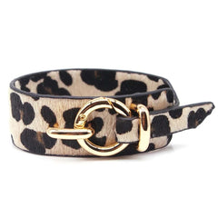 Animal Prints Faux Leather Bracelets