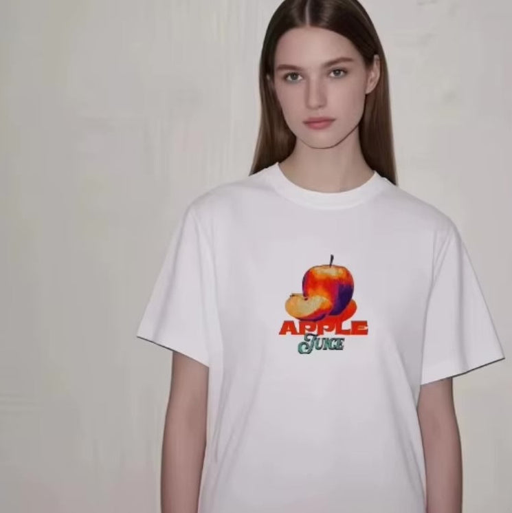 Vintage Food Graphic Prints T-Shirts - 4 Menus