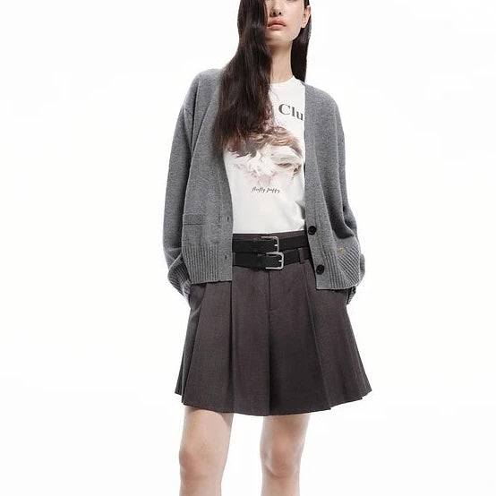 Aura Soft Knit Button Cardigan