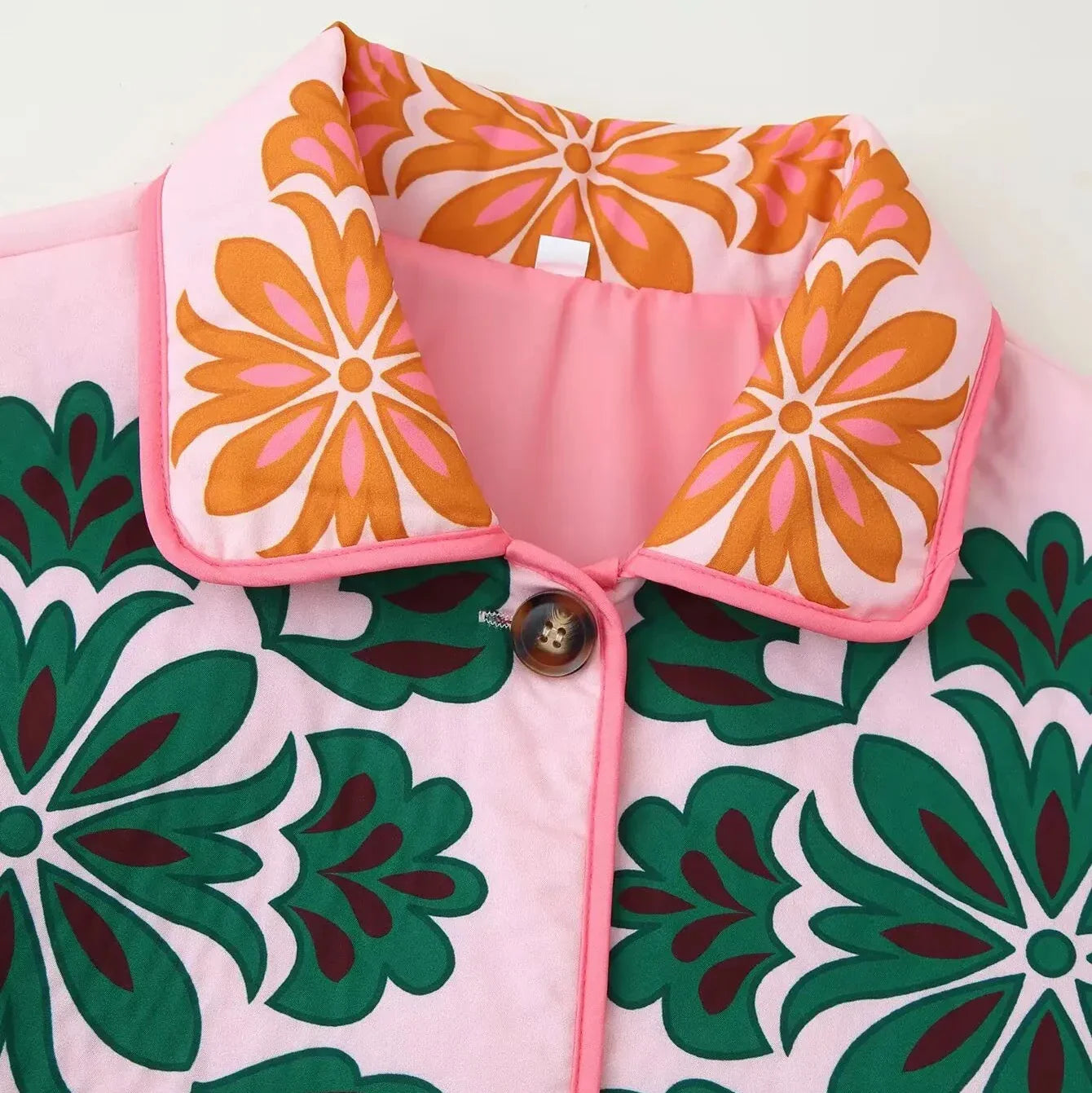 Azalea Floral Prints Statement Jacket