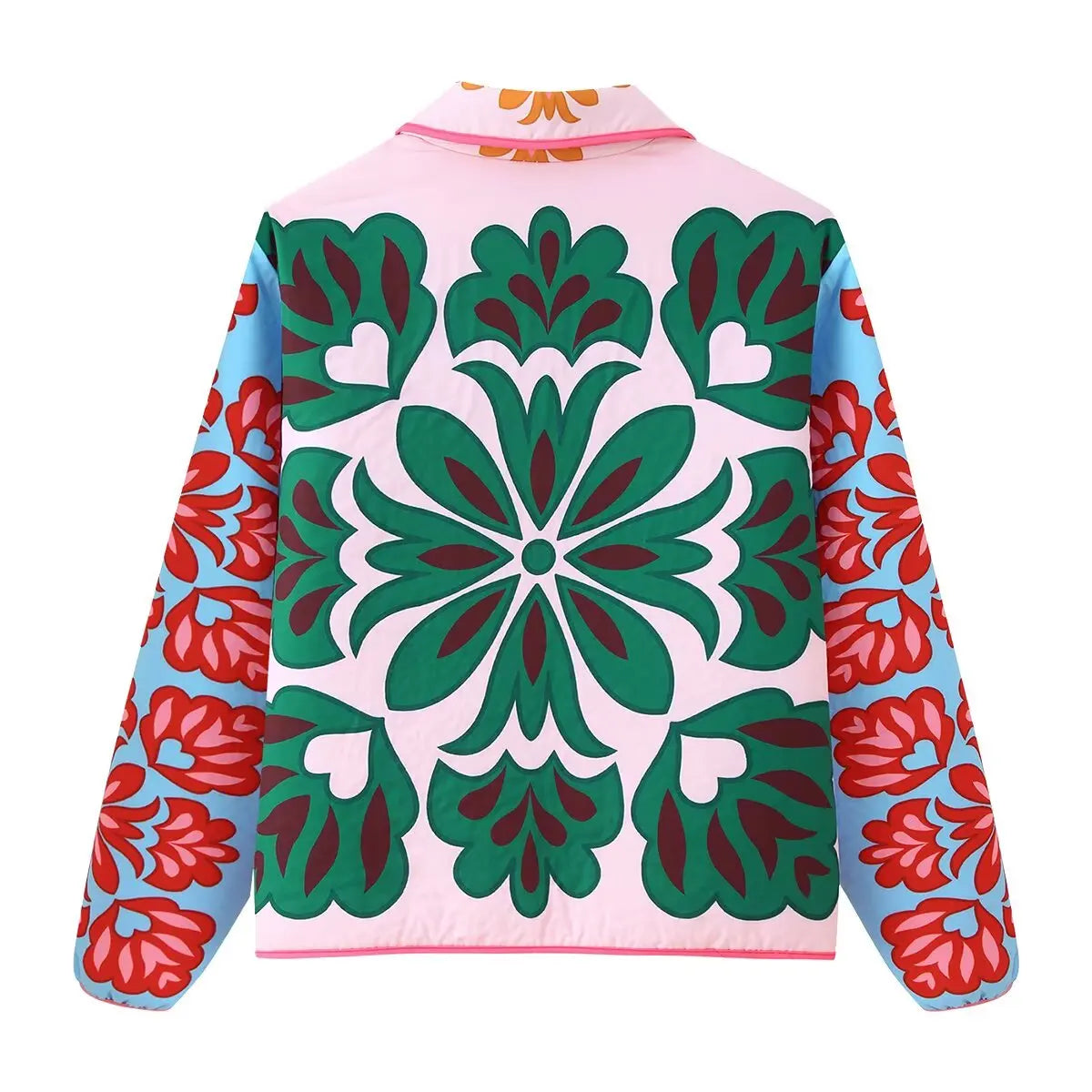 Azalea Floral Prints Statement Jacket