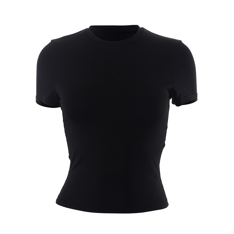 Basic Short Sleeve Tissue Tees - 4 Colors