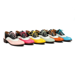 Benedita Bright Block Oxford Brogues