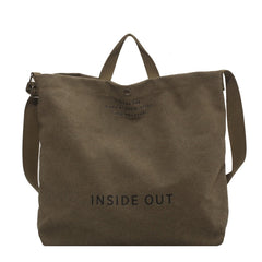 Birdie Large Casual Canvas Tote - 4 Colors