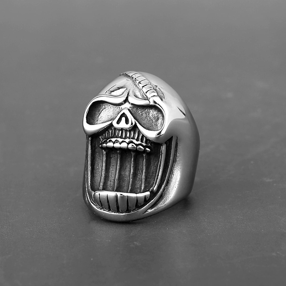 Bottle Opener Skull Ring