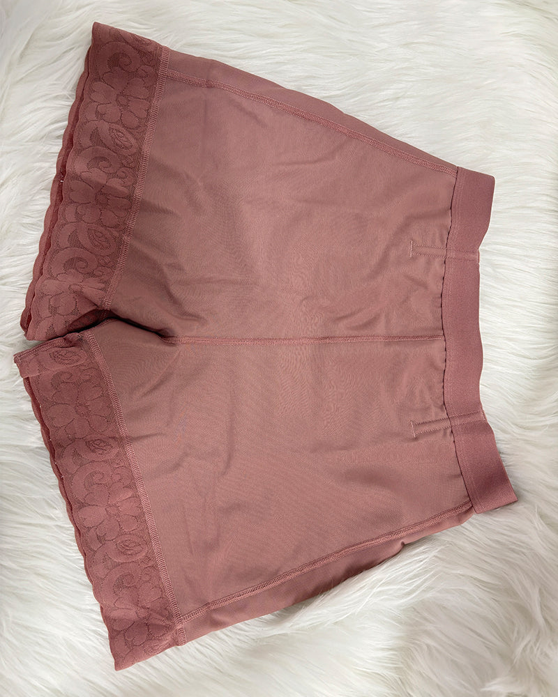 Butt Lifting Lace Brief Smoothing Daily Wear Invisible Shorts