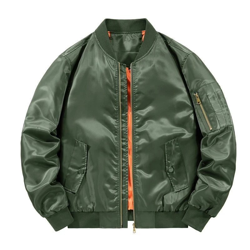 Carter Basic Unisex Bomber Jackets