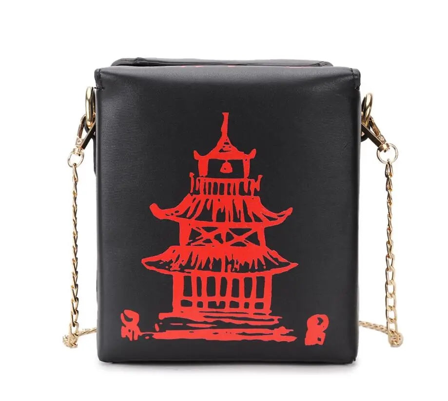 Fun Chinese Takeout Box Bag