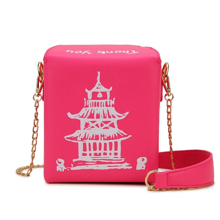 Fun Chinese Takeout Box Bag