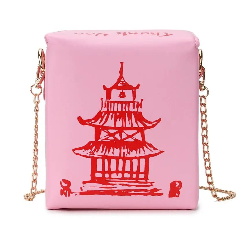 Fun Chinese Takeout Box Bag