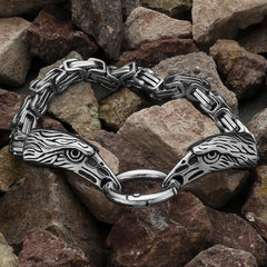 Crow Head Eagle Head Bracelet