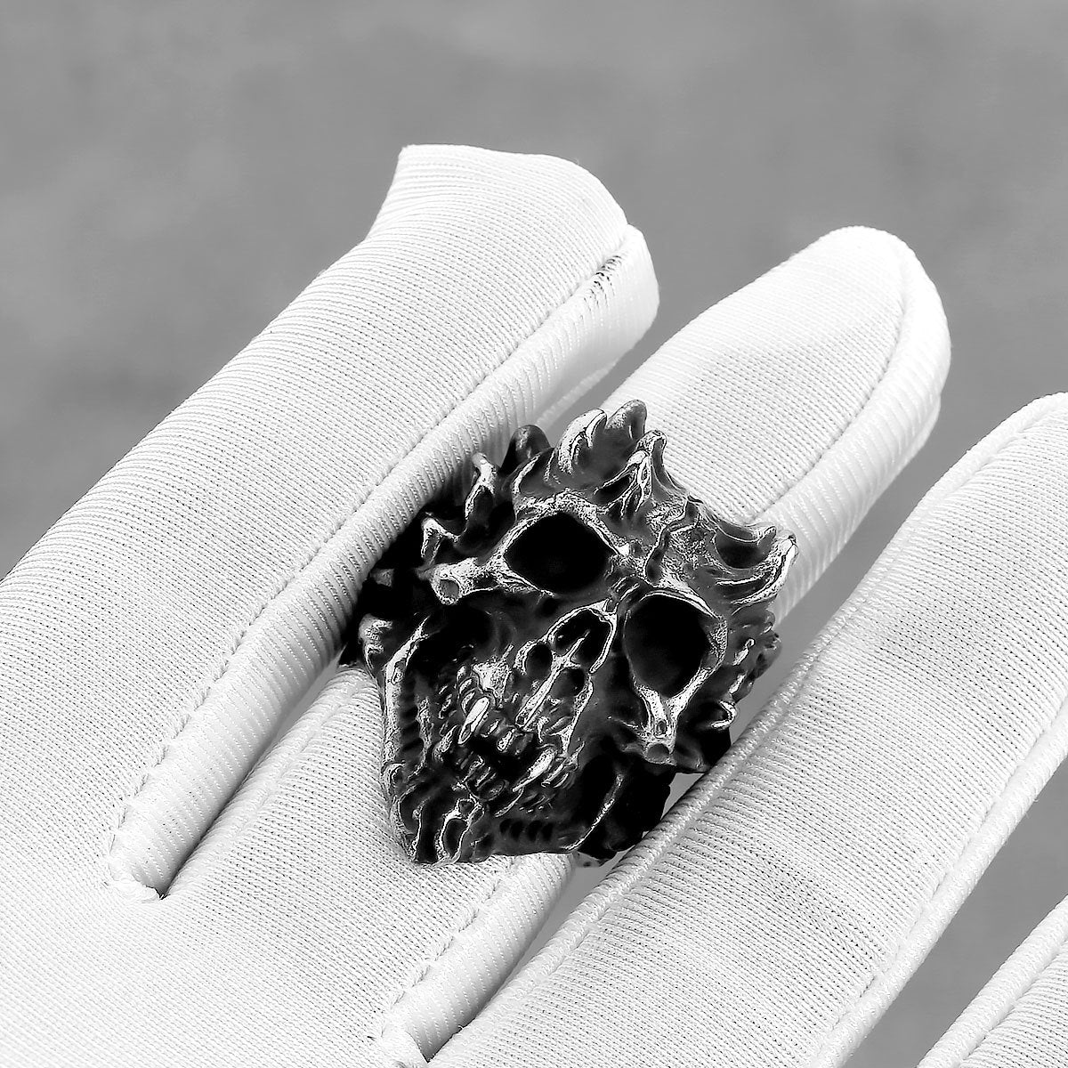 Devil Skull Ring