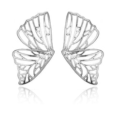 Donna Butterfly Stud Earrings - Gold or Silver