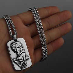Forever-Together Skeleton-Motif Necklace