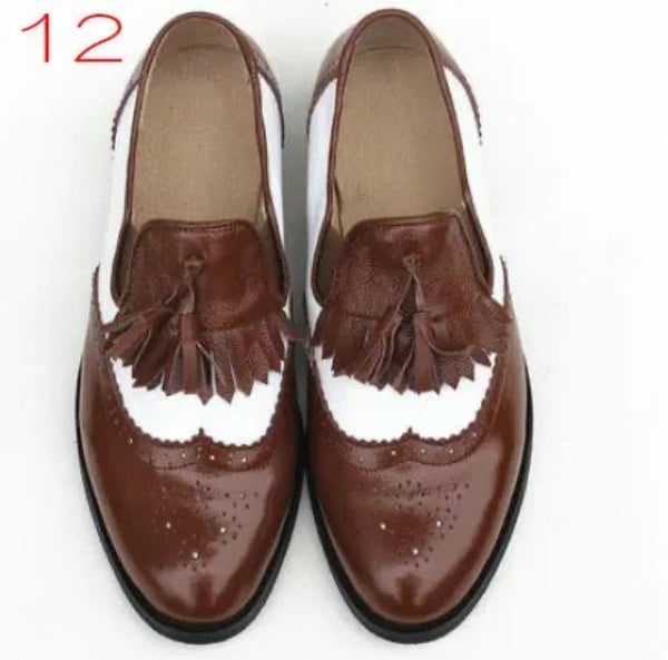 Francia Handmade Fringed Oxford Brogues