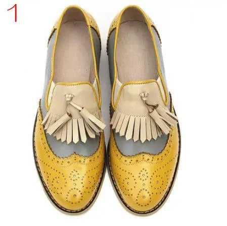 Francia Handmade Fringed Oxford Brogues
