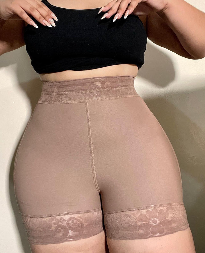 High Compression Slimmer Butt Lifter Shapewear Faja Shorts